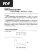 Numerical Method of Harmonic Analysis