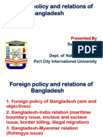 Foreign Policy and Relations