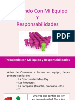 Trabajando Con Mi Equipo y Responsabilidades