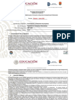 TecNM D-AC-PO-003-01 Instrumentacion Formulación y Evaluación de Proyectos