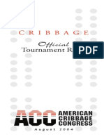 Cribbage Rule Book