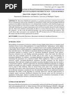 Application of Newton Raphson Method To Non - Linear Models 1