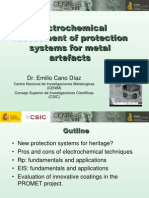 Cano, E. Electrochemical Protection System Mtal Artefacts. 2010