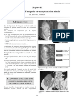 Apport de L'imagerie en Transplantation Rénale