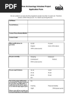 TDP-VIP Application Form