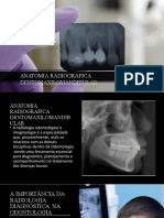 Anatomia Radiogrã - Fica Dentomaxilomandibular