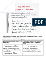 Adjetivos Demostrativos 4° Básico B