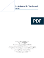 M14. U1. S3. Actividad 2. Teorías Del Reconocimiento