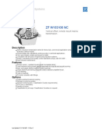 ZF W103100 NC: Marine Propulsion Systems