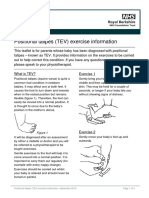 Positional Talipes TEV Exercise Information - Sep19