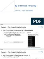 Securing Internet Routing: RPKI & Route Origin Validation