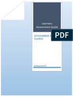 Learners Assessment Guide: SITXCOM005 Manage Conflict