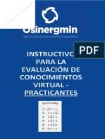 Osinergmin Instructivo ECV Practicantes