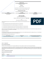 United States Securities and Exchange Commission Washington, D.C. 20549 Form 8-K