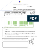 Bitácora de Aprendizaje Matemática 3° Básico