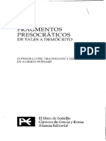 BERNABE Fragmentos Presocráticos (Introducciones Autores Vista en Clase 2016)