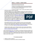 Actividades Lengua 4° TT Semana 5