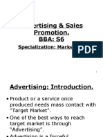 Advertising & Sales Promotion, BBA, BMCC