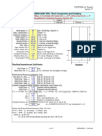 WIND LOADING ANALYSIS - Roof Components and Cladding