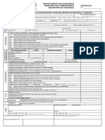 Formulario Único Nacional de Declaración y Pago Del Impuesto de Industria y Comercio