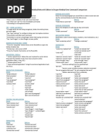 Dmne To Dmo Command Comparison