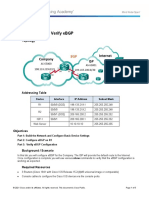 3.5.3.5 Lab - Configure and Verify eBGP