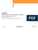 Installation Manual: Trailer Edition Precedent™ C-600, C-600M, S-600, S-700, S-600M and S-610M/DE