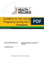 Guideline For The Management of Pregnancy During The COVID 19 Pandemic 2