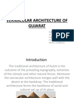 Vernacular Architecture of Gujarat: Submitted To-Ar. Sakshi Rajput Submiited by - Harinder (1400015) Diksha (1400012)