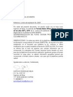 Carta AVAL FBMS 20337 - FBMS