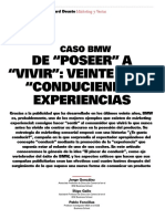 Caso - BMW - 20 Años Conduciendo Experiencias