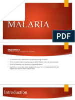 Malaria: Michael Aguilar, RMT