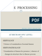 Tissue Processing: Michael John R. Aguilar, RMT