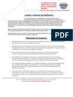 Corrosion Control in Industry - Reference