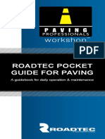 Pocket Guide For Paving