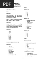 Unit 4 - B2 - Key - Vocabulary and Grammar