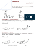 Ejercicios Postoperatorio Menisectomia