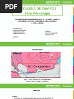 Geología de Campo I Preinforme