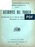 Ley 3170 Antigua Ley de Accidentes Del Trabajo.