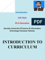 Unit 1 Introduction To Curriculum