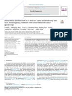 Simultaneous Determination of 14 Bioactive Citrus Flavonoids Usi - 2021 - Food C