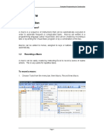 VBA-Chapter 1 - Lecture Note