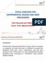 Week10 Analysis of Variance