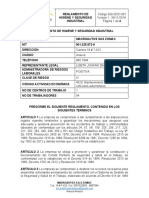 SGI-RGL-002 Reglamento de Higiene y Seguridad Industrial