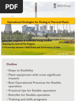 Operational Strategies For Flexing in Thermal Plants