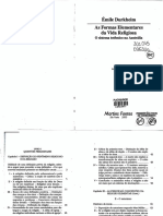 Durkheim As Formas Elementares