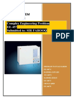 Electrical Power System Protection: Complex Engineering Problem EE-457 Submitted To: SIR FAROOQ