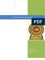 2015-01-01 Norms For The Health Cadre - Sri Lanka