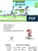 HEALTH BENEFITS of Jogging