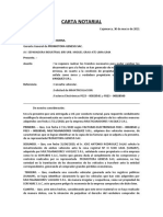 Carta Notarial